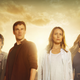 Percy Hynes White, Stephen Moyer, Amy Acker, and Natalie Alyn Lind star in The Gifted. (Photo: Frank Ockenfels/Fox Networks)